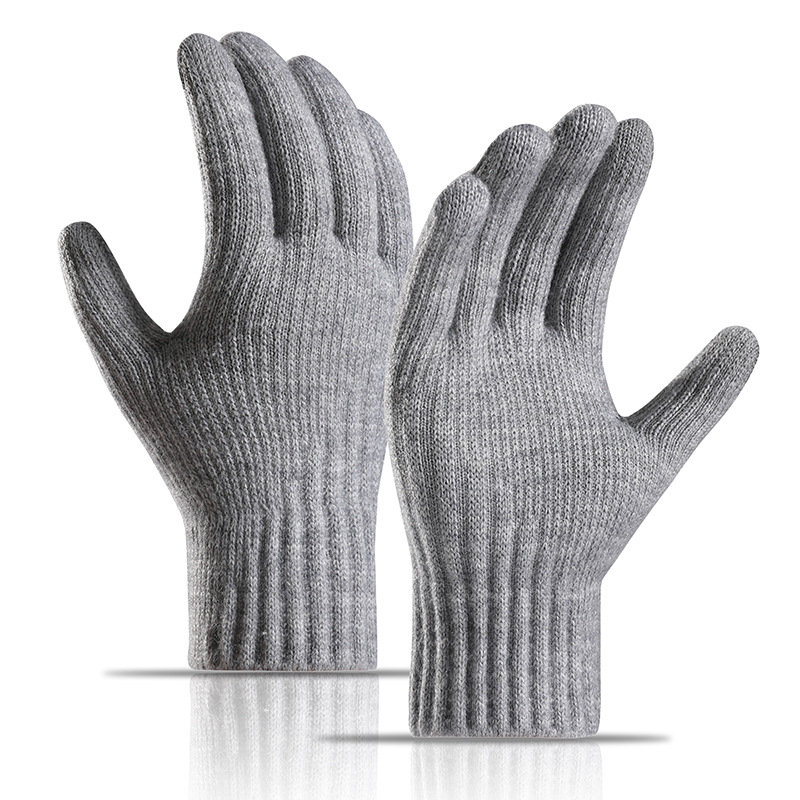 女性用、冬用、厚手のフリース裏地付きニット手袋、アルパカウー - Wool Glove Lined のレビューと価格